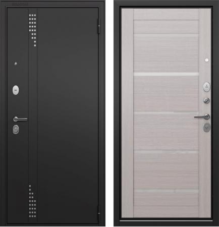 T2 TRUST ECO MP RL-11 Черный муар - Е-142 Lacobel White Бьянко ларче