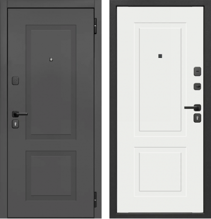 Гарда Графит Эмалит белый Графит - Эмалит белый