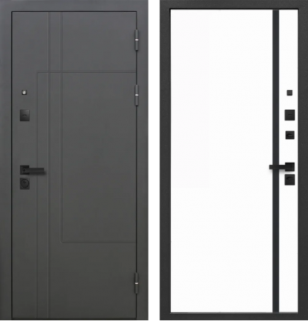 9 см Smart 4 RAL 7024 - Эмалит белый