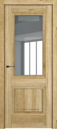 Венеция ДО Baguette B1 стекло прозрачное Голд вуд