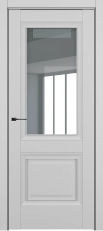 Венеция ДО Baguette B1 стекло прозрачное Матовый серый