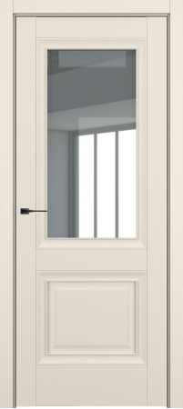 Венеция ДО Baguette B1 стекло прозрачное Матовый крем