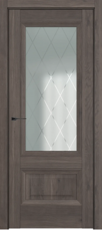 Турин ДО Baguette B2 Сатинато с рисунком ромб Дарк вуд