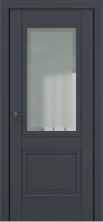 Венеция ДО Baguette B3 Сатинато с рамкой Графит премьер мат