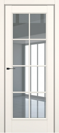 Неаполь ДО Baguette АК 2 стекло прозрачное Молочный матовый