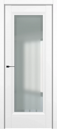 Неаполь ДО Baguette B2 Сатинато с рамкой Белый матовый