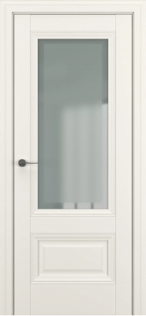 Турин ДО Baguette B3 Сатинато с рамкой Молочный матовый