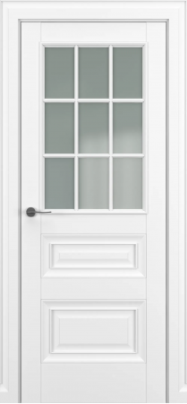 Ампир ДО Baguette АК B1 Сатинато Белый матовый