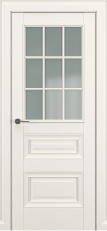 Ампир ДО Baguette АК B1 Сатинато Молочный матовый