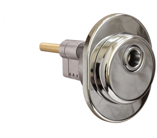 Цилиндр Mottura 3D KEY 46х31 шток с броненакладкой в комплекте