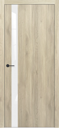 DL 04 белый лак ABS Black (4) Дуб вайт