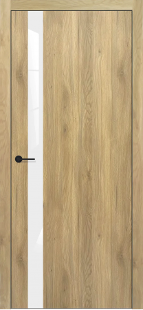 DL 04 белый лак ABS Black (4) Дуб плато