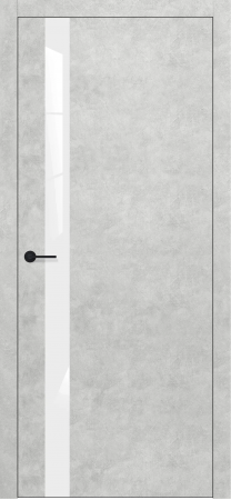 DL 04 белый лак ABS Black (4) Бетон белый