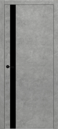 DL 04 черный лак ABS Black (4) Бетон светлый