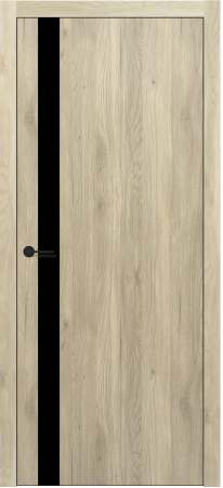 DL 04 черный лак ABS Black (4) Дуб вайт