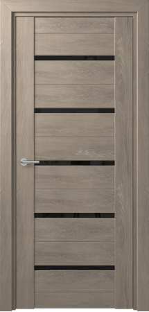 D11 DEFORM ДО черный лак Дуб шале седой