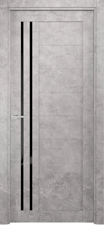 Квадро 20 ДО черный лак Бетон