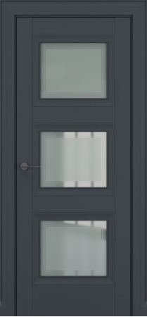 Гранд ДО Baguette B1 Сатинато с рамкой Графит премьер мат