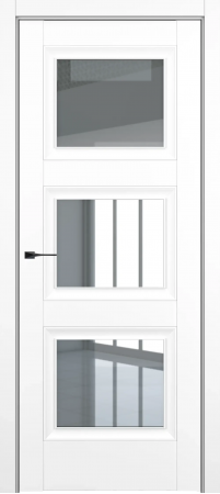 Гранд ДО Baguette B1 стекло прозрачное Белый матовый