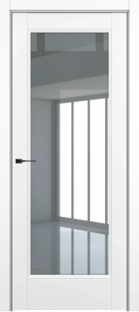 Неаполь ДО Baguette B5 стекло прозрачное Белый матовый