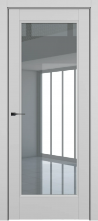 Неаполь ДО Baguette B5 стекло прозрачное Матовый серый