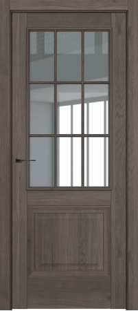 Венеция ДО Baguette АК B2 стекло прозрачное Дарк вуд