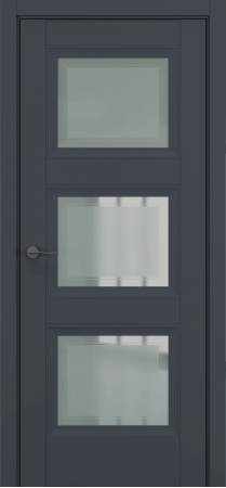 Гранд ДО Baguette B2 Сатинато с рамкой Графит премьер мат