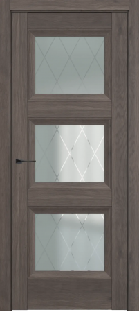 Гранд ДО Baguette B2 Сатинато с рисунком ромб Дарк вуд