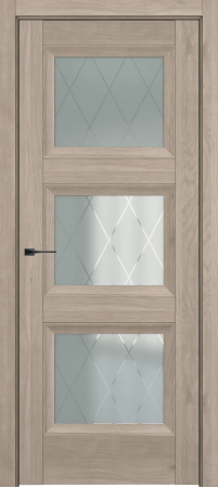 Гранд ДО Baguette B2 Сатинато с рисунком ромб Милк вуд