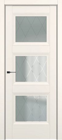 Гранд ДО Baguette B2 Сатинато с рисунком ромб Молочный матовый