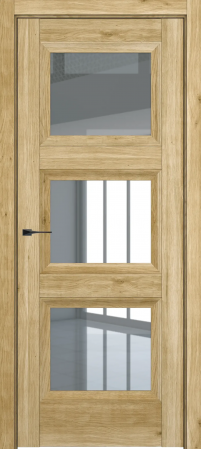 Гранд ДО Baguette B2 стекло прозрачное Голд вуд