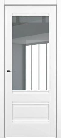 Турин ДО Baguette B4 стекло прозрачное Белый матовый