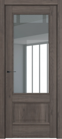 Турин ДО Baguette B5 стекло прозрачное Дарк вуд