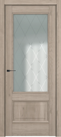 Турин ДО Baguette B5 Сатинато с рисунком ромб Милк вуд