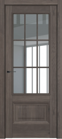 Турин ДО Baguette АК B2 стекло прозрачное Дарк вуд