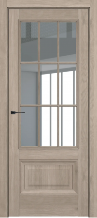 Турин ДО Baguette АК B2 стекло прозрачное Милк вуд