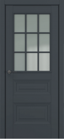 Ампир ДО Baguette АК B2 Сатинато Графит премьер мат