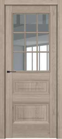 Ампир ДО Baguette АК B2 стекло прозрачное Милк вуд