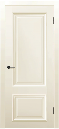 KX 32 ДГ Ваниль полипропилен Молдинг Черный