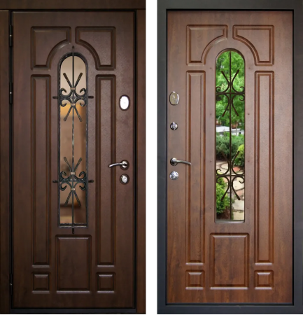 Бари NEW О-Е(окно) Дуб темный - О-Е(окно) Дуб темный