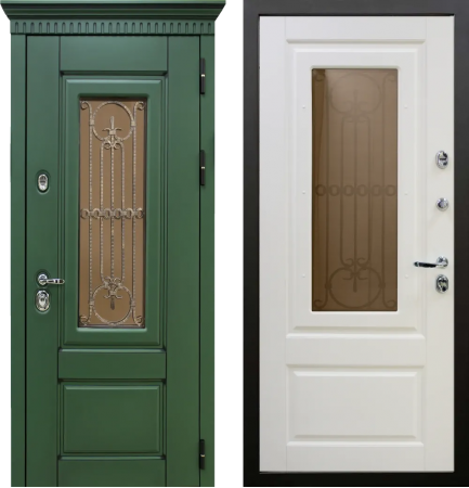 Боссика NEW ВБ-8(окно) RAL 6028 - ВБ-8(окно) RAL 9001