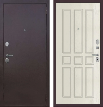 M32 металл Медный антик - ФЛ-81 Белый ясень