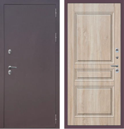 M21 ТЕРМО металл Букле опал - ФЛТ-2 Дуб Сонома светлый