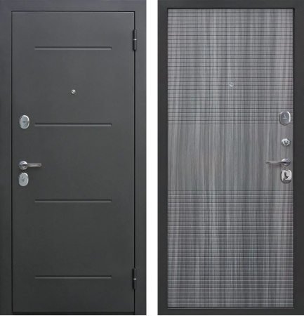 Гарда муар 10 мм Черный муар - Венге тобакко