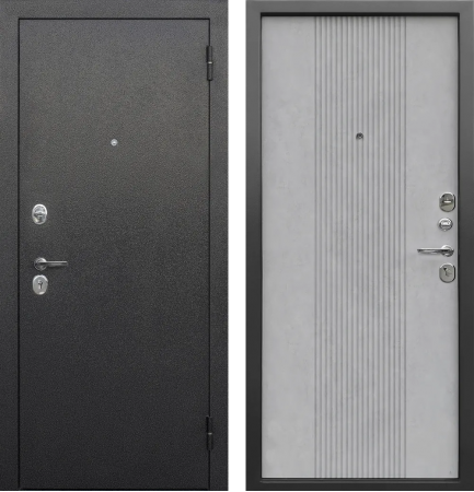 Nova серебро Антик серебро - бетон снежный