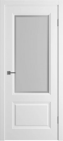  Норра 2 ДО матовое с рисунком Белая эмаль