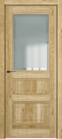 Ампир ДО Baguette B5 Сатинато с рамкой Голд вуд