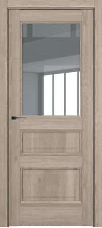 Ампир ДО Baguette B5 стекло прозрачное Милк вуд