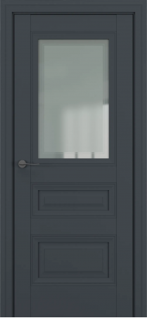 Ампир ДО Baguette B3 Сатинато с рамкой Графит премьер мат