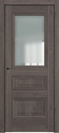 Ампир ДО Baguette B3 Сатинато с рамкой Дарк вуд